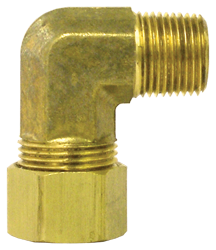 3/8" Tube to 1/8" Pipe Male Elbow Connector (Pack of 10) | 69-6A Tectran