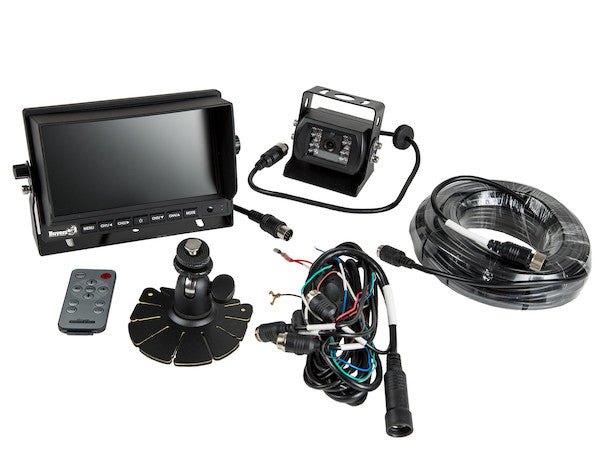 Quad Screen Rear Observation System With Night Vision Backup Camera | Buyers Products 8883040
