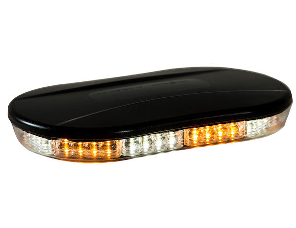 Class 1 Low Profile Oval Mini Light Bar - Amber | Buyers Products 8891082