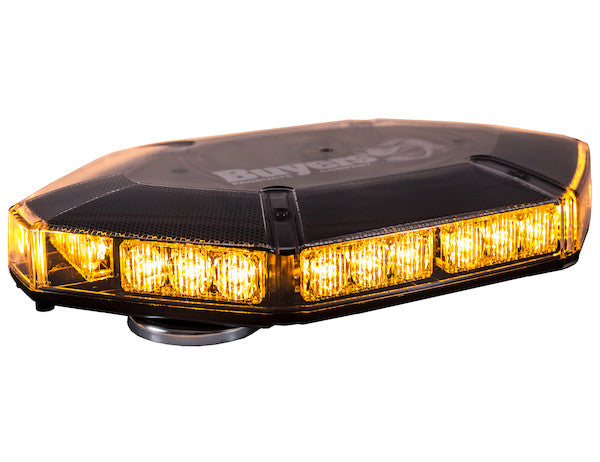 Amber Octagonal 30 LED Mini Light Bar | Buyers Products 8891100