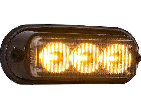 4 Inch Amber LED Strobe Light | Buyers Products 8891120