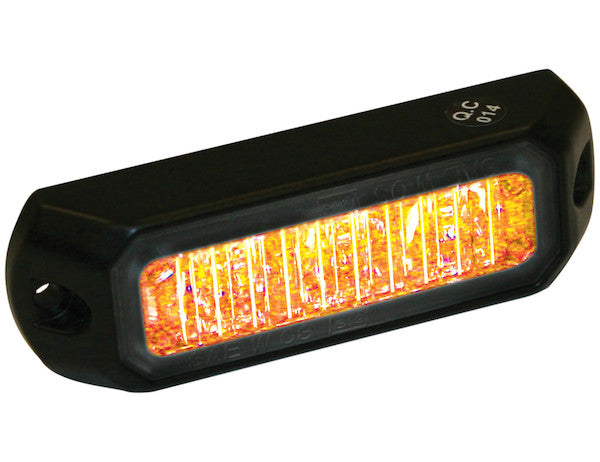 3.5 Inch Amber LED Strobe Light | Buyers Products 8891400