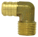 90Â° Elbow 3/8" Hose Barb to 1/4" Male Pipe Fitting (Pack of 10) | Tectran 139-6B