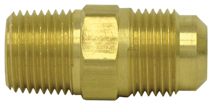 1/2" SAE 45° Flared Fitting for 5/8" Tube (Pack of 5) | Tectran 48-10D