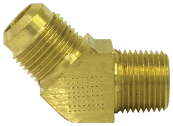 1/8" SAE 45 Degree Flared Fitting for 5/16" Tube (Pack of 10) | Tectran 54-5A