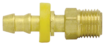 1/4" Hose to 1/4" Tube Inverted Male Swivel Hose Coupler (Pack of 10) | 735-44 Tectran