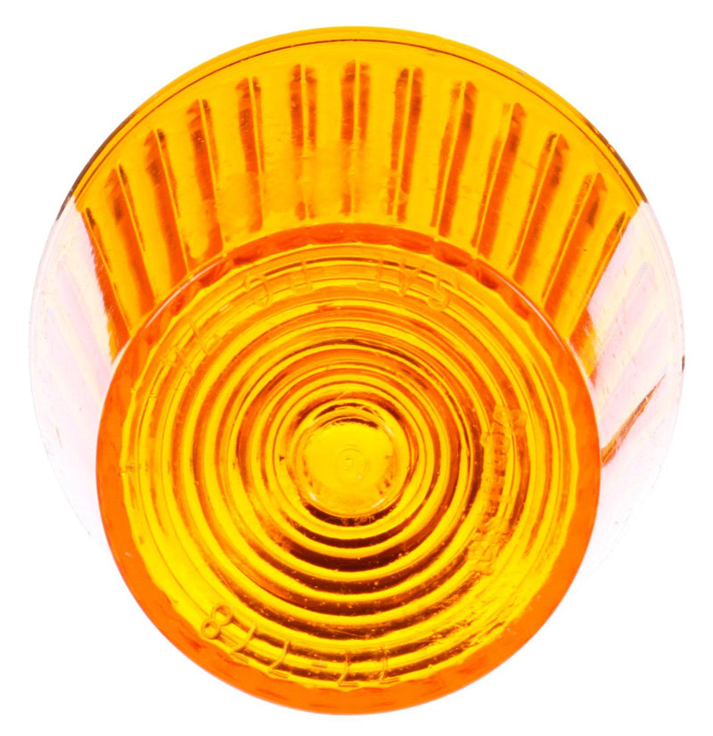 Signal-Stat Yellow Polycarbonate Replacement Lens for Cab Marker, Snap-Fit | Truck-Lite 8943A