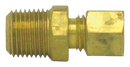 1/8" Tube to 1/16" Pipe Thread Transmission Tubing Collette Style Male Connector (Pack of 10) | 868-2X1 Tectran