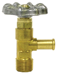 1/2" Hose to 3/8" Pipe Shut-Off Valve | Tectran 1139-8C