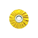 6" Yellow Treated Airway Buff - 5/8" & 1/2" Arbor | United Pacific 90026