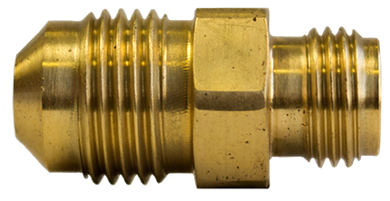 Adapter SAE 45Â° Flare to Inverted Flare Fitting | 41553 Tectran