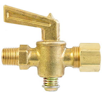 Compression Straightway Ground Plug Shutoff Cock | 3101-5A Tectran