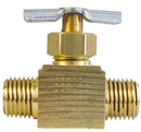 1/8" Double Male Pipe Needle Valve | 3122A Tectran