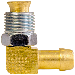 90 Degree Male Swivel Inverted Flared Fitting (Pack of 5) | Tectran 1140-5B