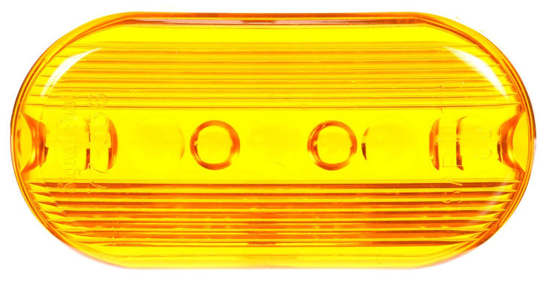 Signal-Stat Yellow 2"x4" Oval Snap-Fit Replacement Lens for 99055 Series Marker Clearance Lights | Truck-Lite 9093A