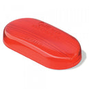 Two-Bulb Red Oval Clearance Marker Replacement Lens | Grote 91572