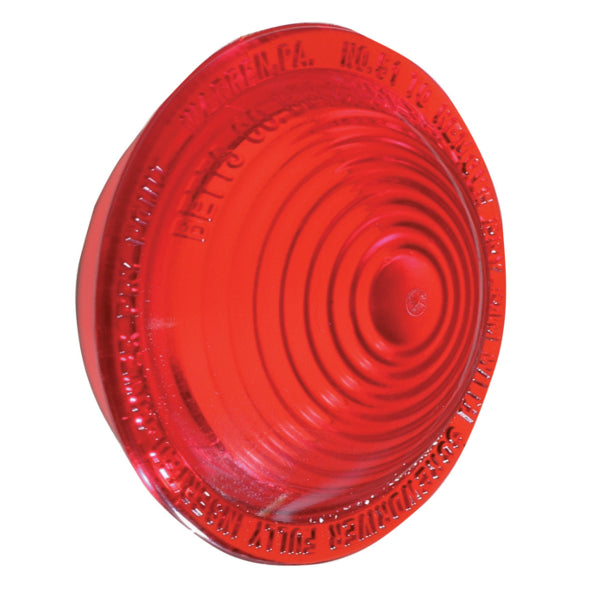 Shallow Red Polycarbonate Lens | 920109 Betts Lighting