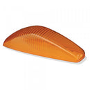 Small Amber Aerodynamic Cab Clearance Marker Replacement Lens | Grote 92183