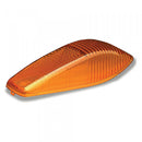 Large Amber Aerodynamic Cab Clearance Marker Replacement Lens | Grote 92193