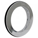 Chrome Plated Snap-In Theft-Resistant Flange For 4" Round LED Lights | Grote 93553