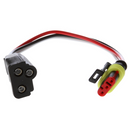 8" 3-Wire Stop/Turn/Tail Plug, Female PL-3 & Fit 'N Forget Plugs | Truck-Lite 94706