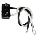 16 Gauge Right Angle 6.5" Marker Clearance Plug, Stripped End/Ring Terminal | Truck-Lite 94924