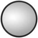 8.5" Round Heated Silver Steel Convex Mirror, Universal Mount | Truck-Lite 97614