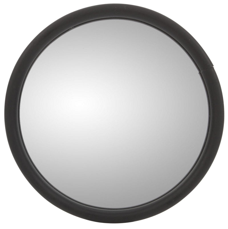 5" Round Black Steel Convex Mirror, Universal Mount | Truck-Lite 97802