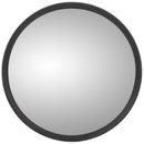 7.5" Steel Universal Convex Mirror, Ball Stud & Mount | Truck-Lite 97817