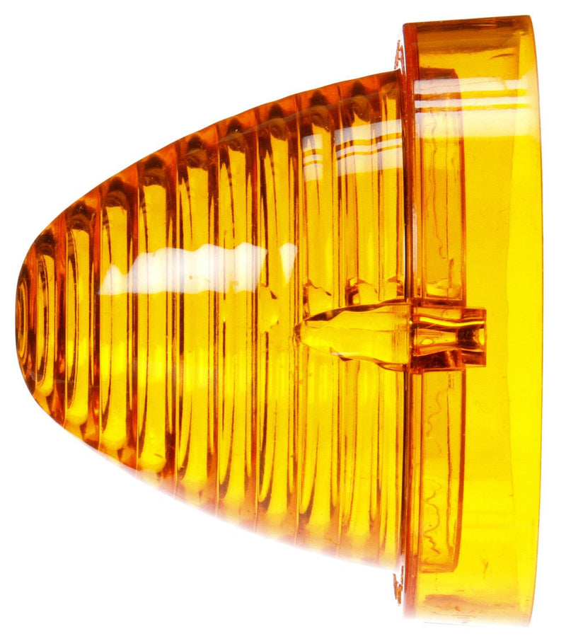 Yellow 4" Round Beehvie Replacement Lens for M/C Lights | Truck-Lite 99066Y