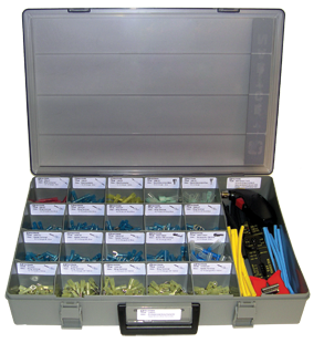 Heat Shrink Wire Terminals and Tubing Professional Parts Kit | CAB13 Tectran