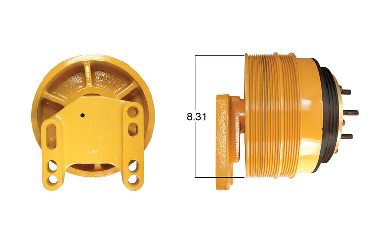 Fan Clutch Assembly for Caterpillar C15, Remanfuactured | Kit Masters 99809