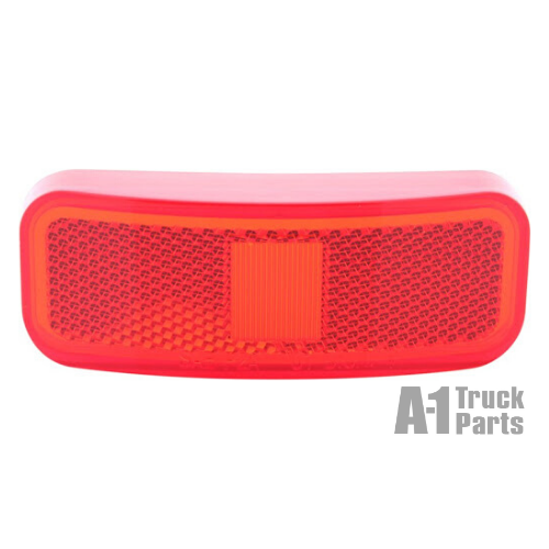 Rectangular Red Replacement Lens for MC/MCL44 Light | Optronics A44RBP