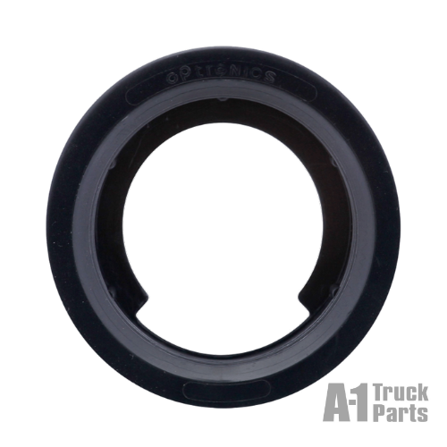 Black PVC Flush Mount Grommet for 2" Round Lights | Optronics A54GB