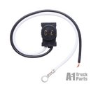 Weathertight Straight 2-Wire Pigtail with 7" leads, .170 ID Eyelet on Ground | Optronics AL42PB