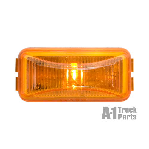 Snap-In Yellow Marker/Clearance Light with PL-10 Connection, 12V | Optronics AL90AB