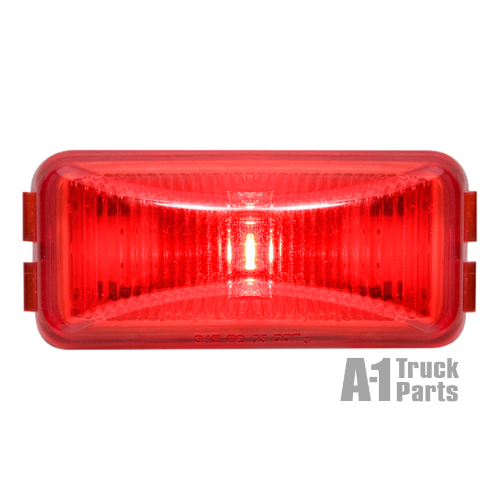 Snap-In Red Marker/Clearance Light with PL-10 Connection, 12V | Optronics AL90RB