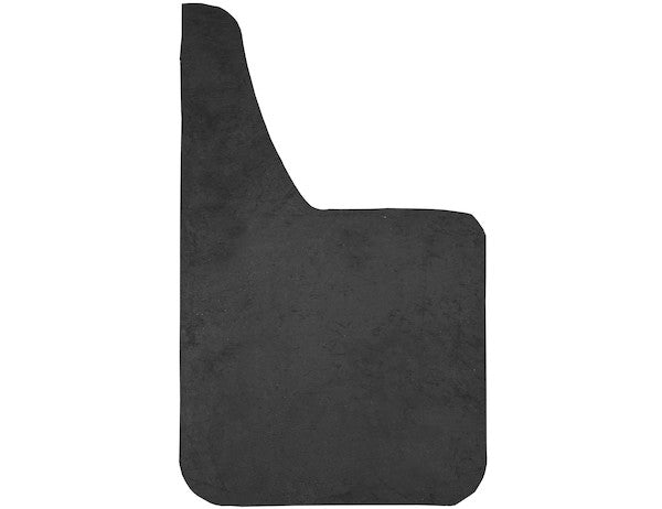 Heavy Duty Black Rubber Mudflaps 10x18 Inch (Teardrop Style) | Buyers Products B1018LSP