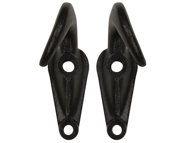 Black Powder Coated Drop Forged Towing Hook Pairs | Buyers Products B2800AB