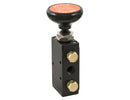 4-Way 3-Position Manual Air Valve With Five 1/4 Inch NPT Ports | BAV015 Buyers Products