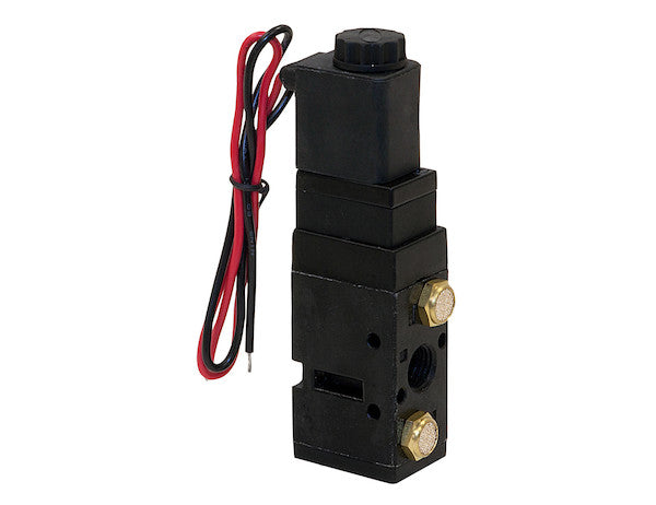 4-Way 2-Position Solenoid Air Valve wtih Five 1/4" NPT Ports for Tailgate Cylinder Applications, Air Compression Applications, Pneumatic Operations | BAV050SA Buyers Products