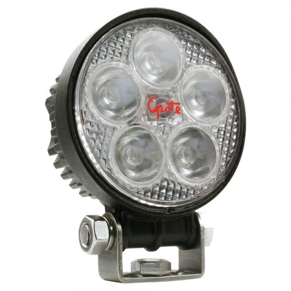 LED Small Round LED Flood Work Light, 1240 Raw Lumens | Grote BZ111-5