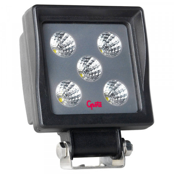 Square BriteZone LED Work Light, 1100 Raw Lumens | Grote BZ201-5
