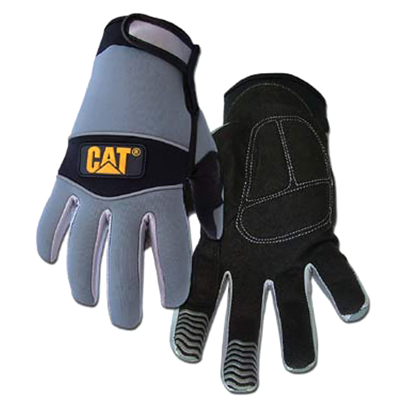 Neoprene Mechanics Glove with Water Resistant Clarino Palm, Jumbo | CAT Merchandise CAT012213J