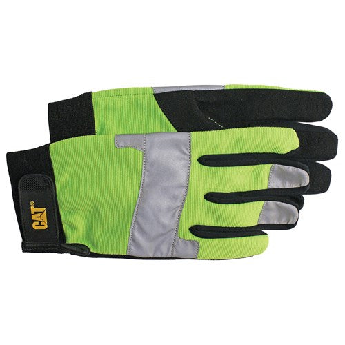 Caterpillar High Visibility Utility Glove, Large | CAT012214L Caterpillar