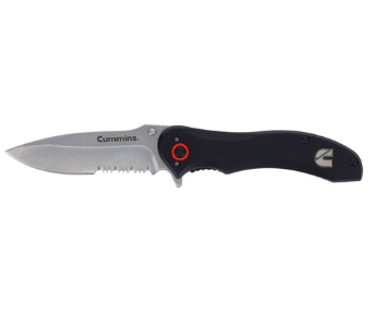 Serrated Torque Pocket Knife, 3in Blade | CMN4726 Cummins
