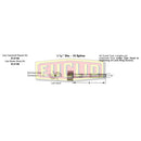 9.156" Steer Axle Camshaft for 15.00" Eaton Brakes | E5134 Euclid