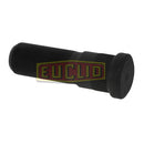 1.22" Round Head Serrated LH Front Wheel Stud  | E5982L Euclid