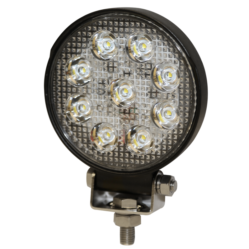 Round 9-LED 3-Watt Flood Beam Light, 1,400 RAW Lumen Output | ECCO E92005