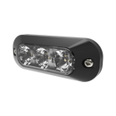 3.7" White High Intensity 4-LED Directional Warning Light, 21 Flash Pattern | ECCO ED3703C
